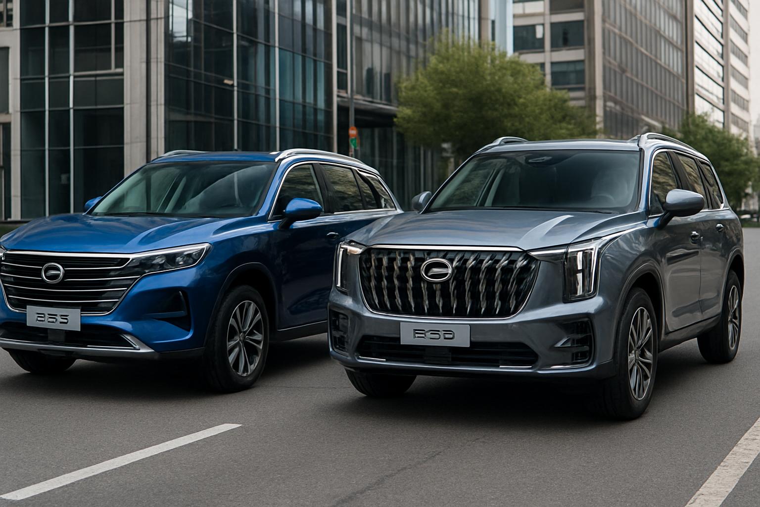 GAC GS5 против GS8: какой кроссовер выбрать для ежедневных поездок по мегаполису.. Оснащение и безопасность